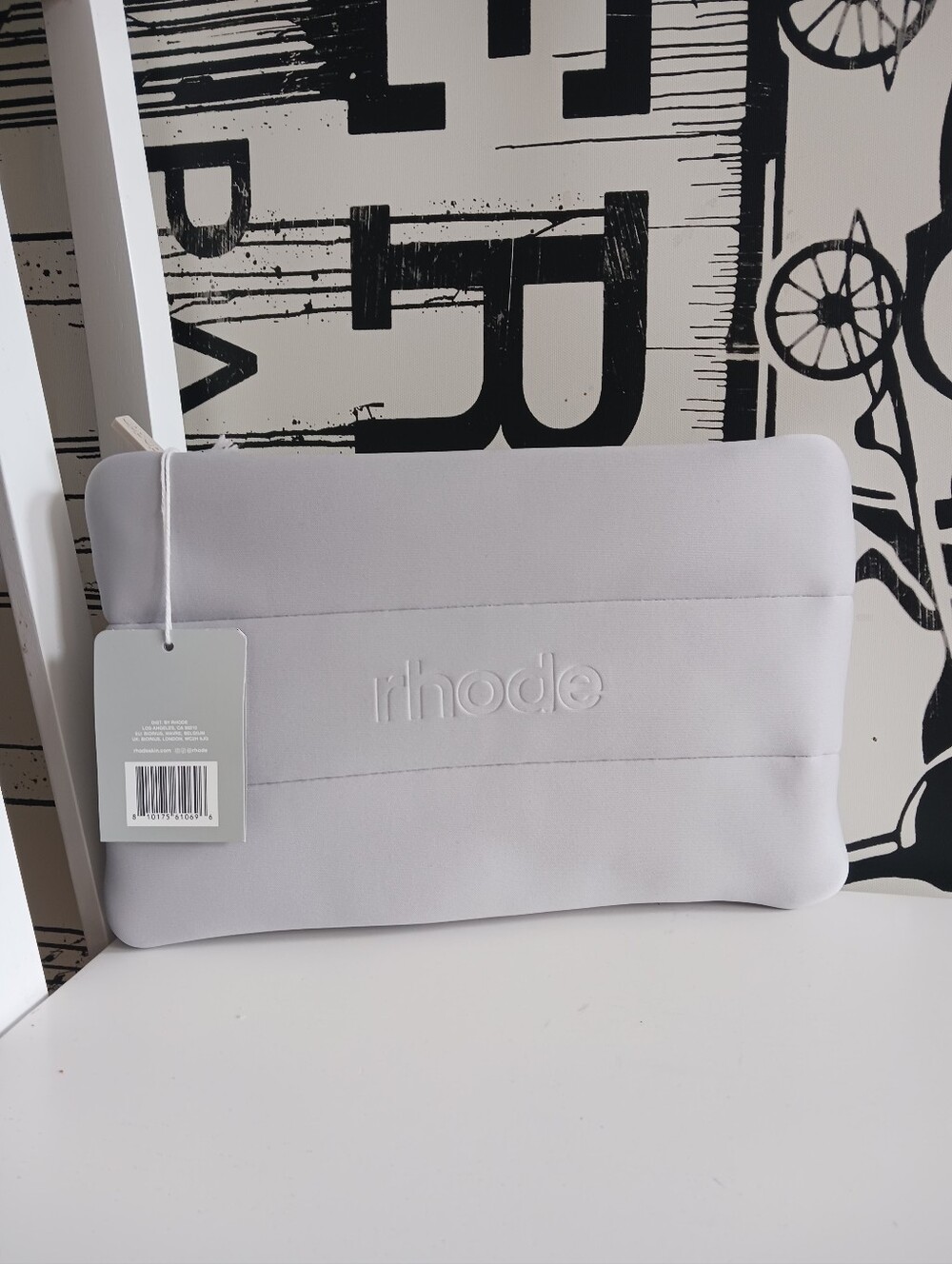 NWT RHODE bubble Cosmetic Bag, Only Bag, Gray Color